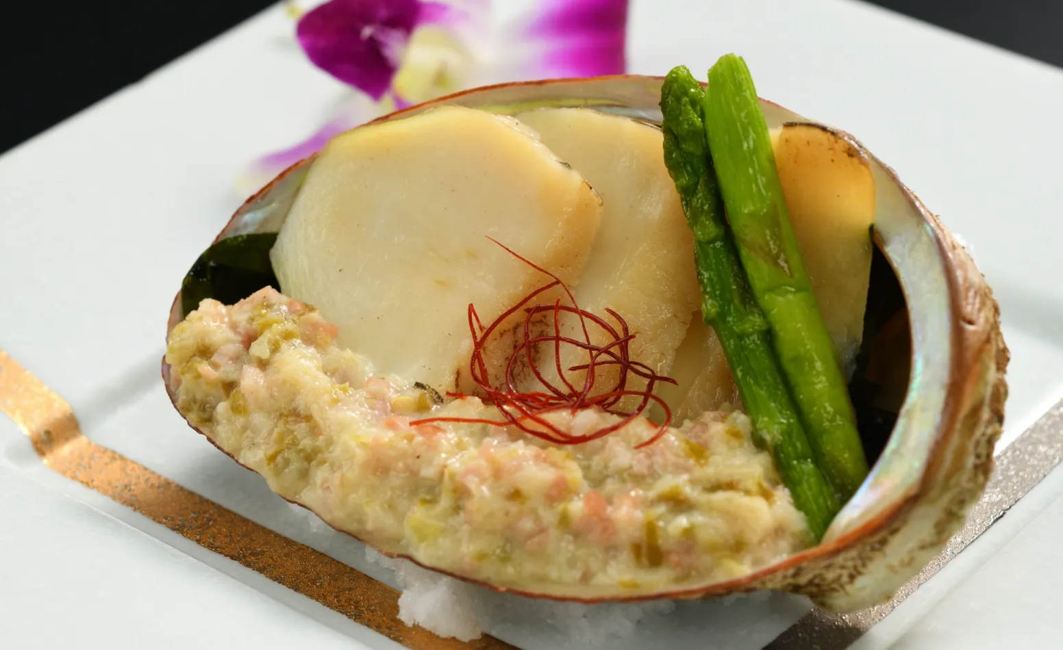 活鮑ミニステーキ